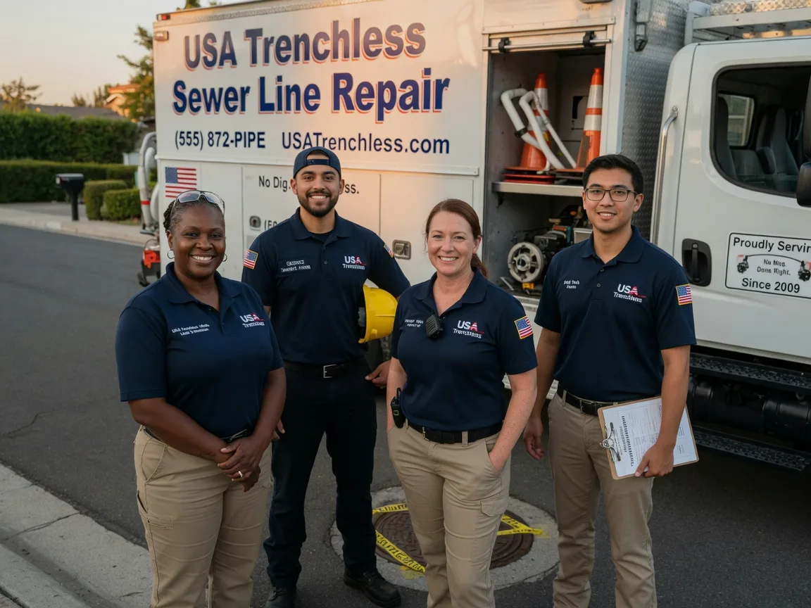 Sewer Line Repair company in Huntington, TX
